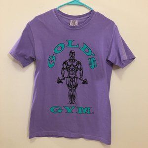 Gold's Gym Tee | Urban Outfitters | Purple | S